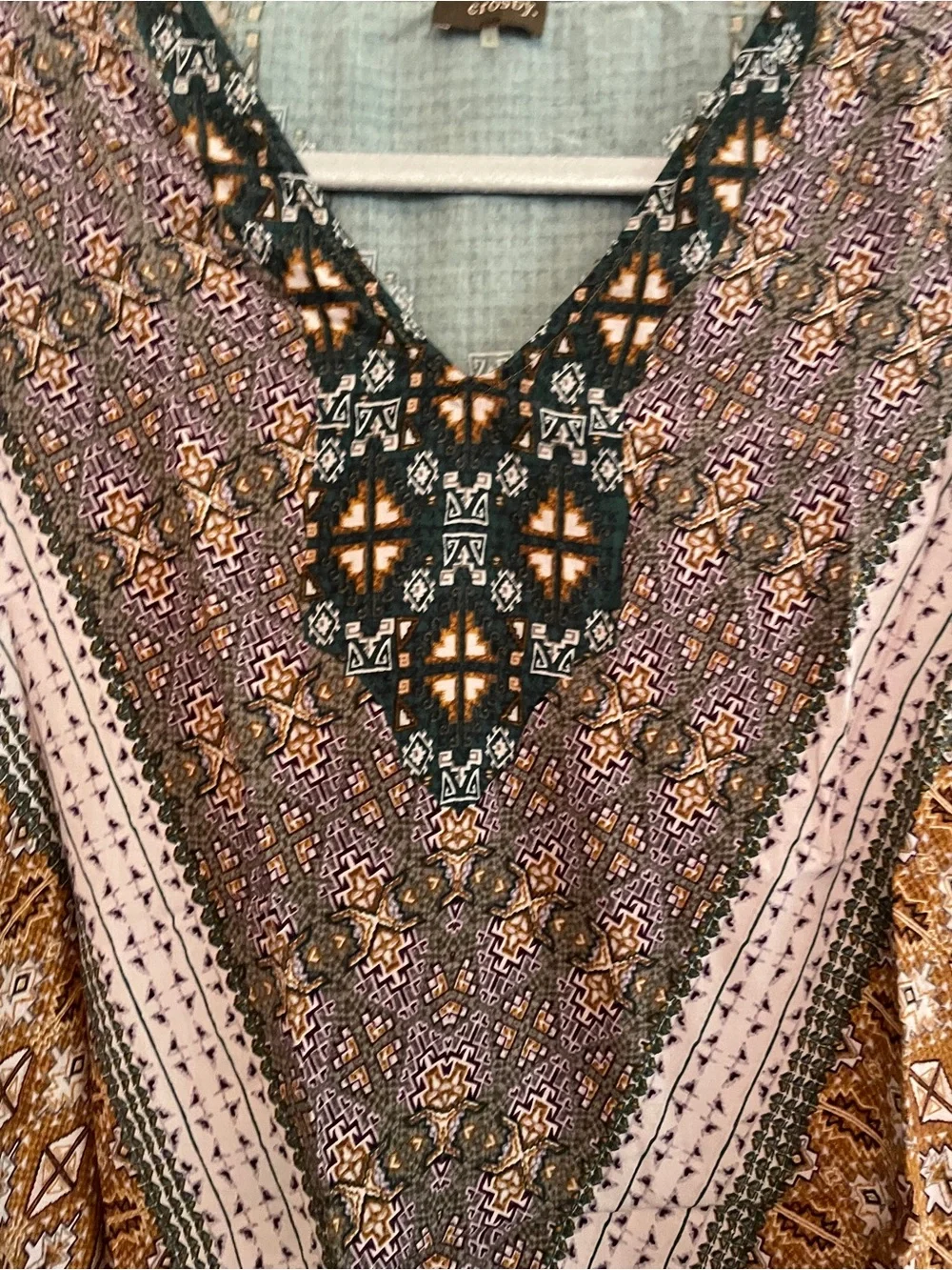 Crosby Women's Hippy Boho Bohemian Shirt Festival - Picture 7 of 8